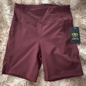 Athletic Works Burgundy Shorts